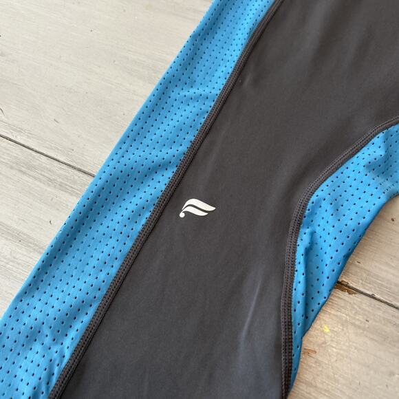 Fabletics Motion 365 Gray Blue Mesh High Waisted Legging Sz XXL - Picture 9 of 9